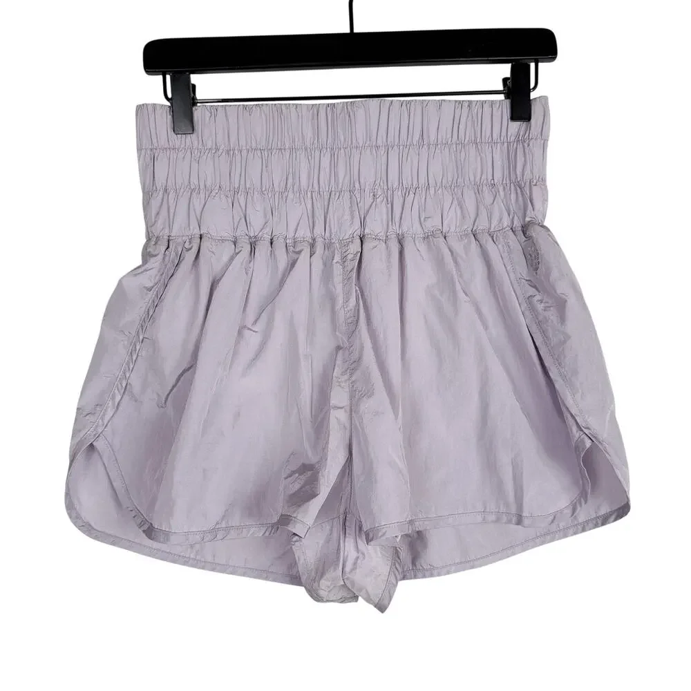 Free People FP Movement The Way Home Athletic Shorts Purple - L